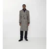 Cappotto sartoriale in misto lana e mohair