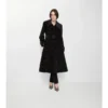 Cappotto sartoriale in velluto misto seta