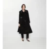 Cappotto sartoriale in velluto misto seta