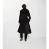 Cappotto sartoriale in velluto misto seta