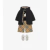 Cappotto trapuntato in nylon con cappuccio
