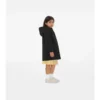 Cappotto trapuntato in nylon con cappuccio
