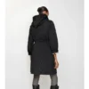 Cappotto trapuntato in nylon con cappuccio
