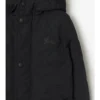 Cappotto trapuntato in nylon con cappuccio
