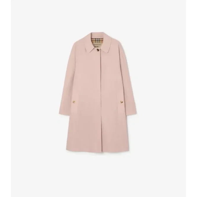 Car Coat Camden in Tropical Gabardine di media lunghezza