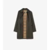 Car Coat Camden in Tropical Gabardine di media lunghezza
