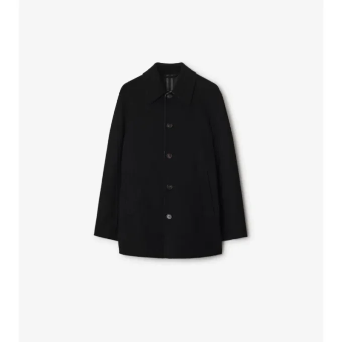 Car Coat corto in lana