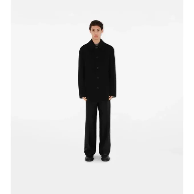 Car Coat corto in lana