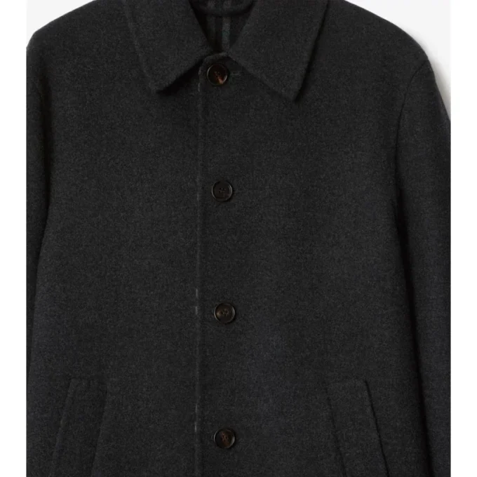 Car Coat corto in lana