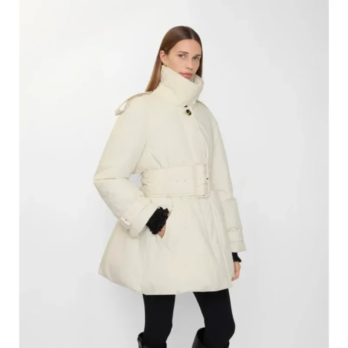 Car Coat imbottito Berryhill con cintura