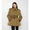 Car Coat imbottito Berryhill con cintura