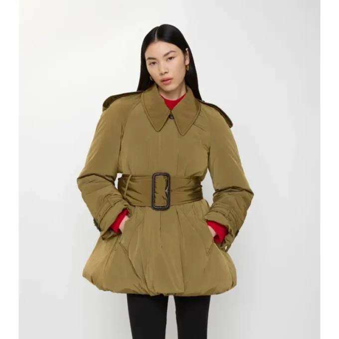 Car Coat imbottito Berryhill con cintura