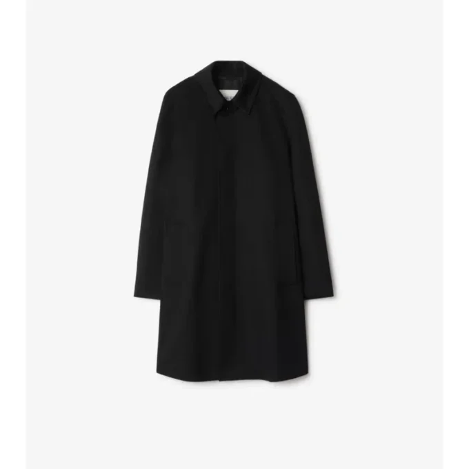 Car Coat in cashmere di media lunghezza