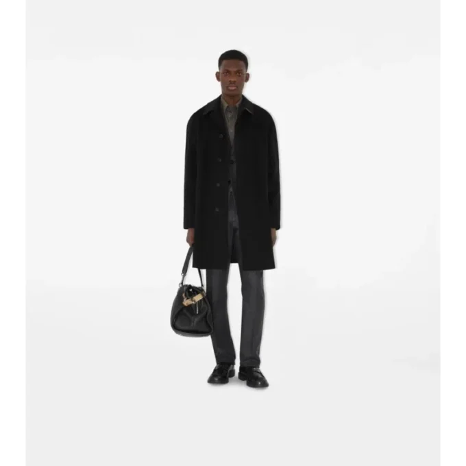 Car Coat in cashmere di media lunghezza