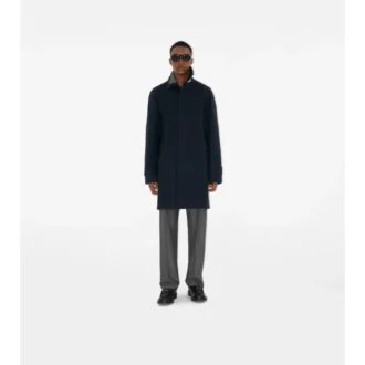 Car Coat in cashmere di media lunghezza