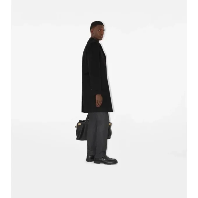 Car Coat in cashmere di media lunghezza