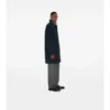 Car Coat in cashmere di media lunghezza