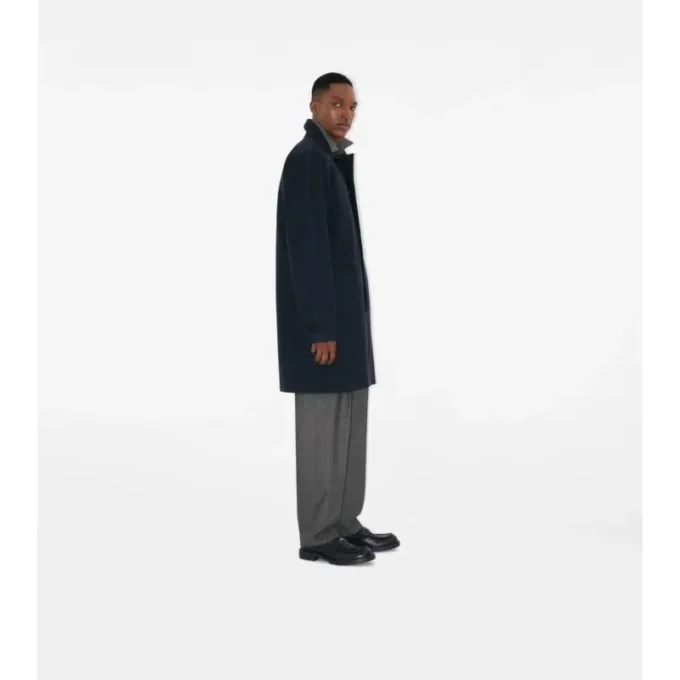 Car Coat in cashmere di media lunghezza