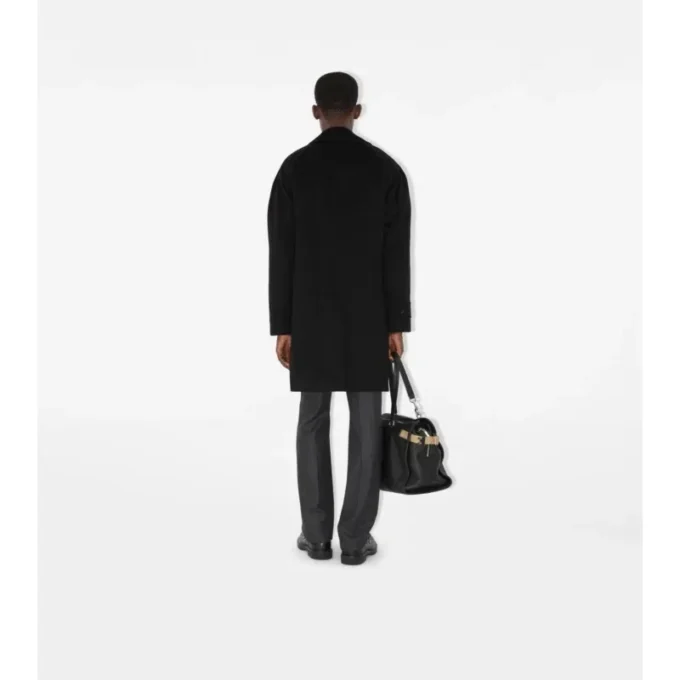 Car Coat in cashmere di media lunghezza