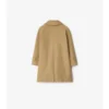 Car Coat in cotone con cappuccio
