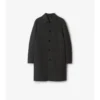 Car Coat in lana di media lunghezza