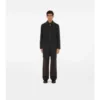 Car Coat in lana di media lunghezza