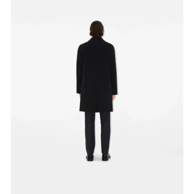 Car Coat in lana di media lunghezza