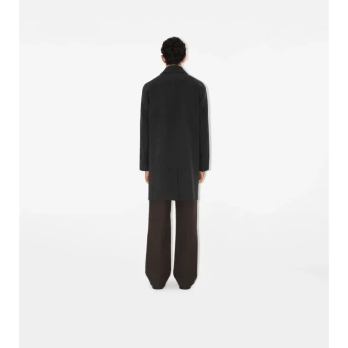 Car Coat in lana di media lunghezza