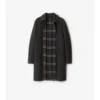 Car Coat in lana di media lunghezza