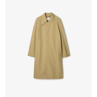 Car Coat lungo in cotone