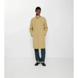 Car Coat lungo in cotone