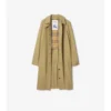 Car Coat lungo in cotone