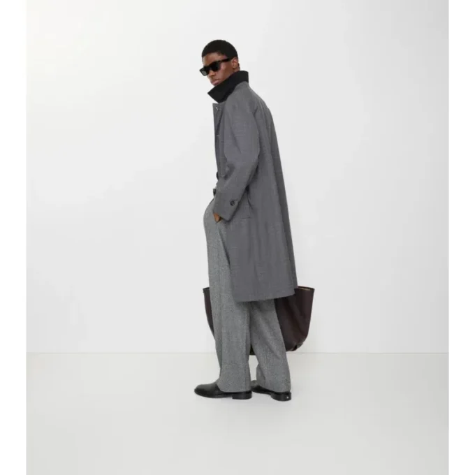 Car Coat Parkbury in lana a quadri, lungo e reversibile