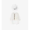 Cardigan in cotone con logo