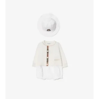 Cardigan in cotone con logo
