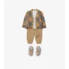 Cardigan in lana con motivo a quadri