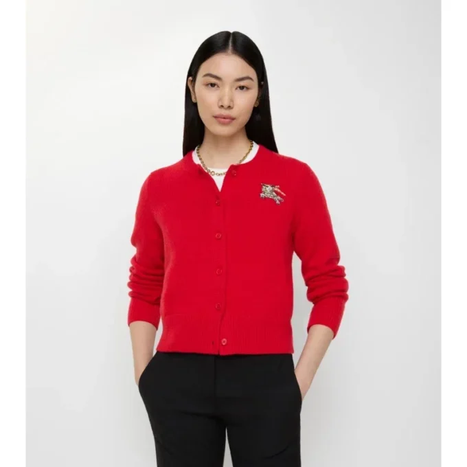 Cardigan in lana e cashmere