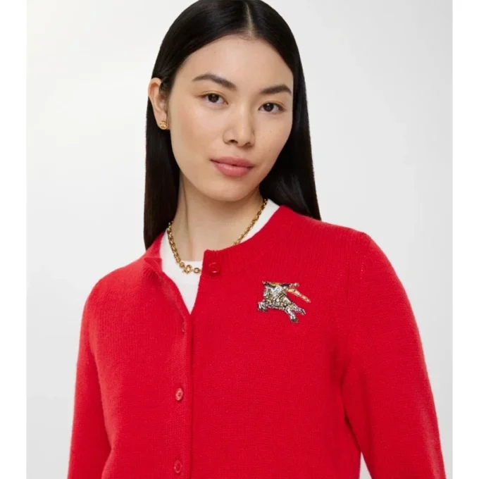 Cardigan in lana e cashmere