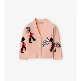 Cardigan in lana London Guards