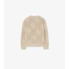 Cardigan in maglia a punto traforato
