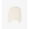 Cardigan in misto cotone e lana con tasche a quadri