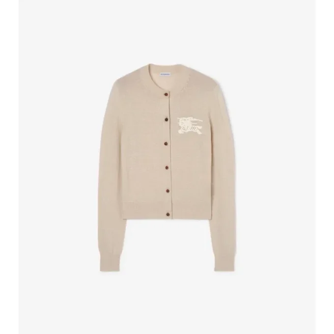 Cardigan in misto cotone e lana EKD