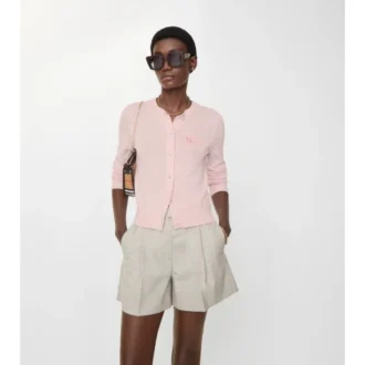 Cardigan in misto cotone e lana EKD