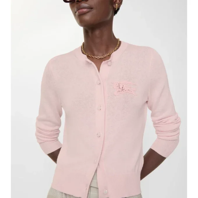 Cardigan in misto cotone e lana EKD