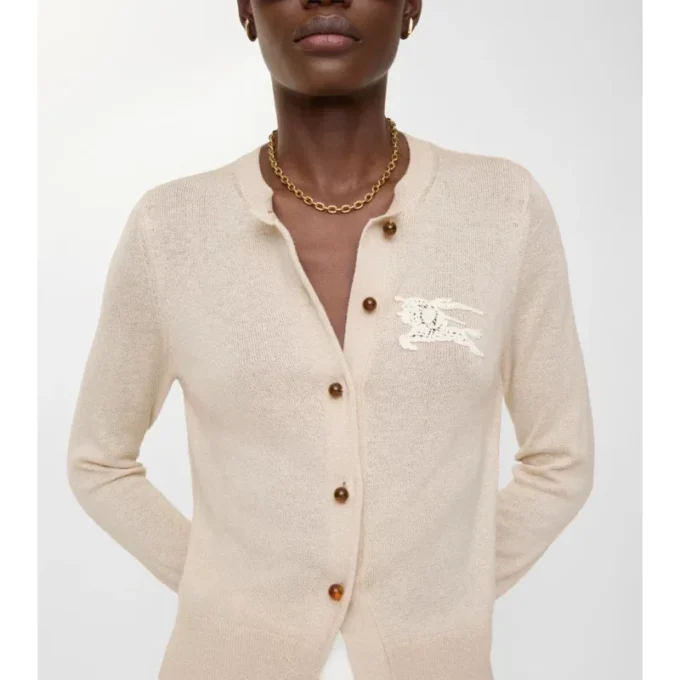 Cardigan in misto cotone e lana EKD