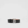 Cintura in pelle con motivo Monogram