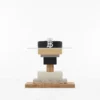 Cintura in pelle con motivo Monogram