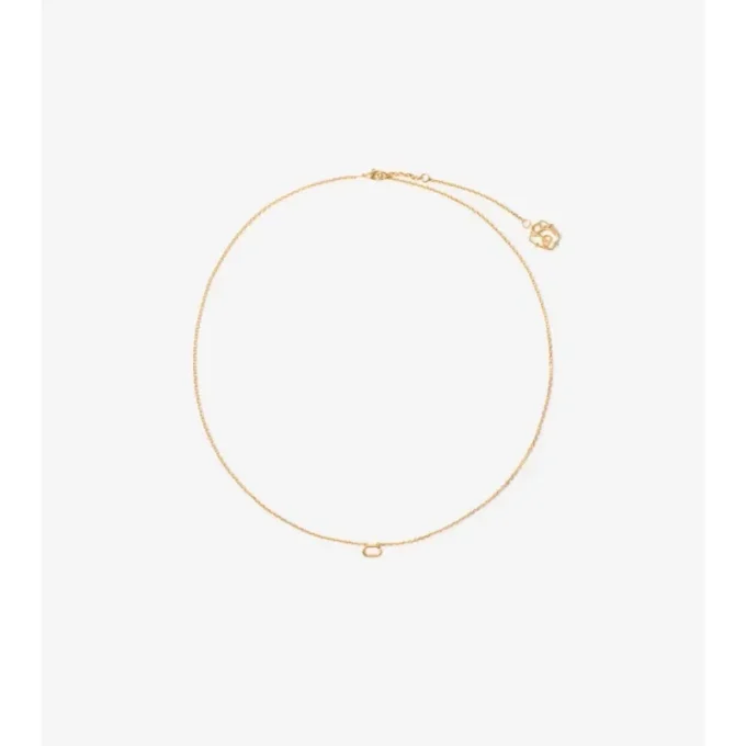 Collana a catena sottile con ciondolo