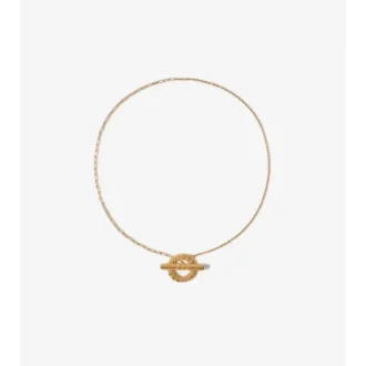Collana a T con granulazione a quadri