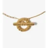 Collana a T con granulazione a quadri